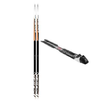 KLASIKA ŠUPINY- Sporten Triumph Classic Hard + namontované viazanie Salomon Prolink auto NNN